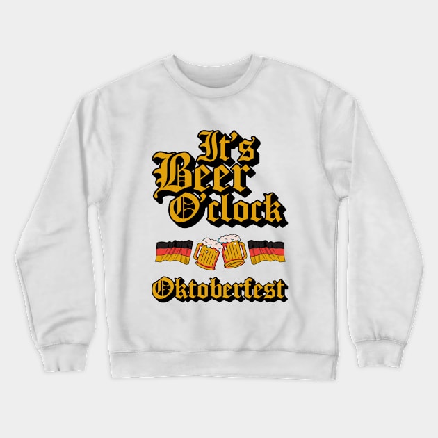 Octoberfest Crewneck Sweatshirt by Myartstor 